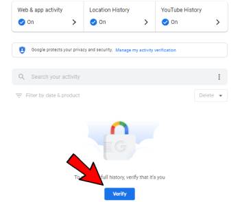 my google activity