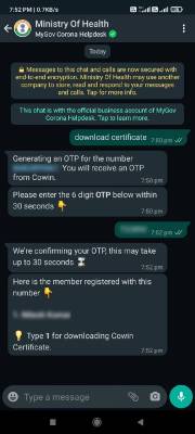 Download COVID-19 Vaccination Certificate