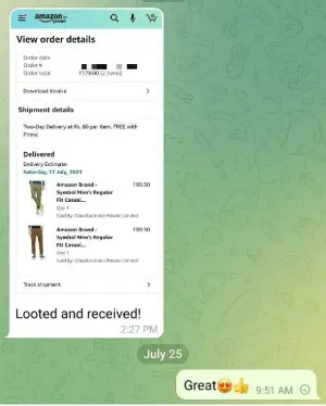 shopping deals Telegram channel