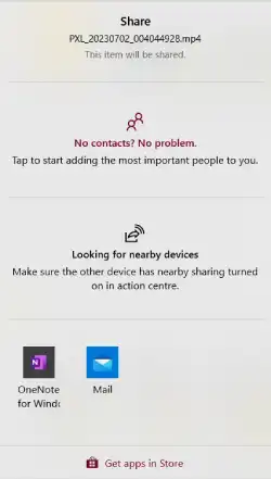 windows nearby share not working